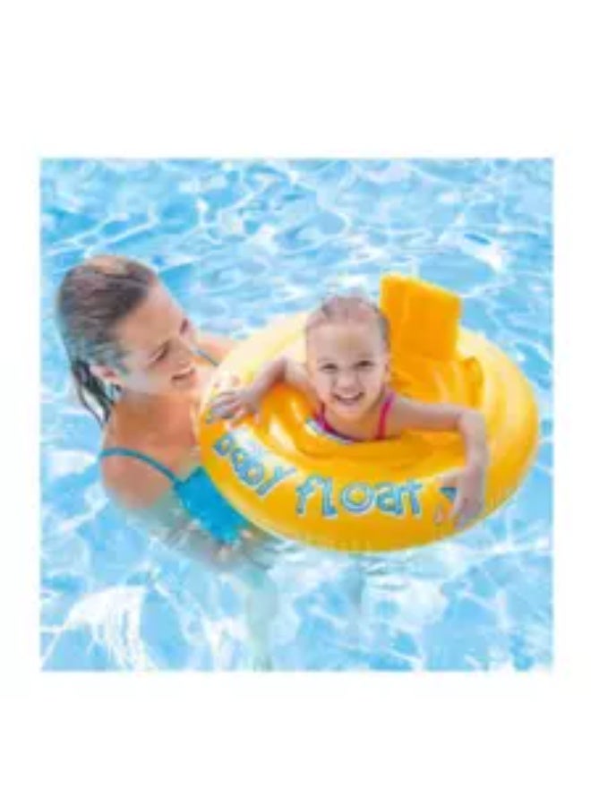 Intex My Baby Float 70cm Inflatable Swimming Ring for Kids - Image 2