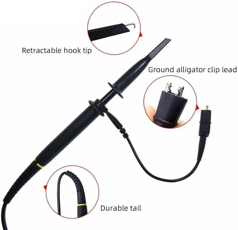 High Voltage Oscilloscope Probe 250MHz 2KV 100x Safety Insulation BNC Plug Universal - Image 4