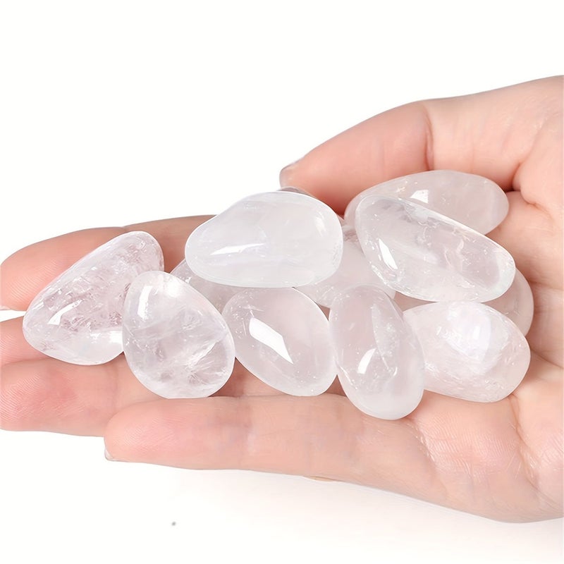 0.79-1.97 Inch Natural Clear Quartz Stones Tube Vase Filler for Home Decor - Image 2