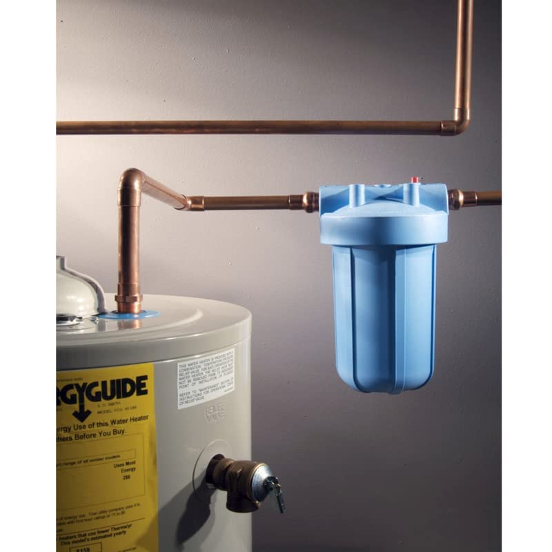 Culligan كوليجان HD-950A وحدة تصفية المياه الثقيلة 1" مدخل/(مخرج) للمنزل، أزرق - Image 4