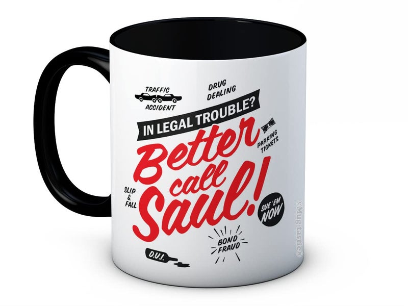 Better Call Saul  Breaking Bad  Ceramic Coffee Mug Black