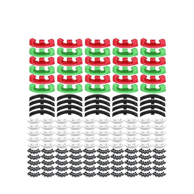 Zikra 150 Pieces 90 Degree Plant Clips Branches Clips Control The Growth of Plants Branches Clamps for Low Stress Planting Clip - Image 2