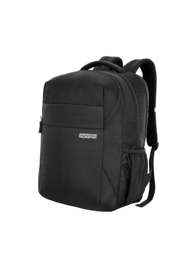 American Tourister Valex+ | 36L Backpack | 17" Laptop Bag | 3 Compartments | College & Office Backpack for Men and Women | Black | 1 Yr Global Warranty - Image 4