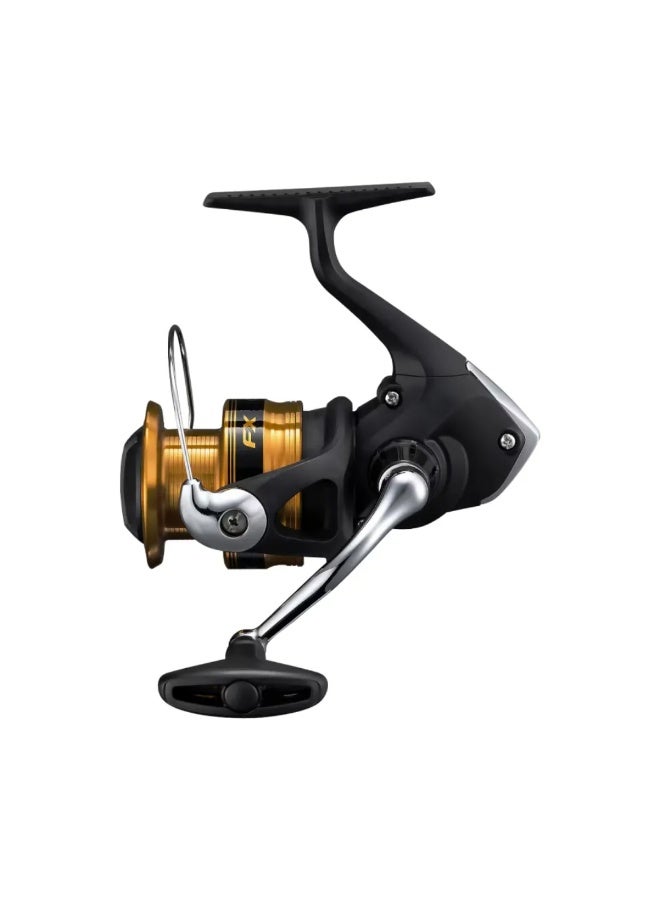 Shimano FX 4000 FC Spinning Fishing Reel (Reel Only, Boxed), 5.2:1 Gear Ratio, 8.5kg Front Drag, 2+1 Bearings, AR-C Propulsion Spool, Saltwater & Freshwater - Image 3