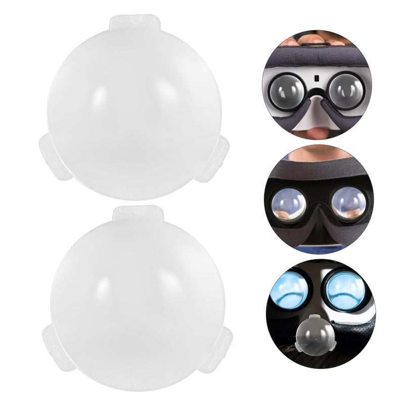 10Pcs Clear Acrylic VR Lenses Replacement for VR Goggles and Accessories - Image 4