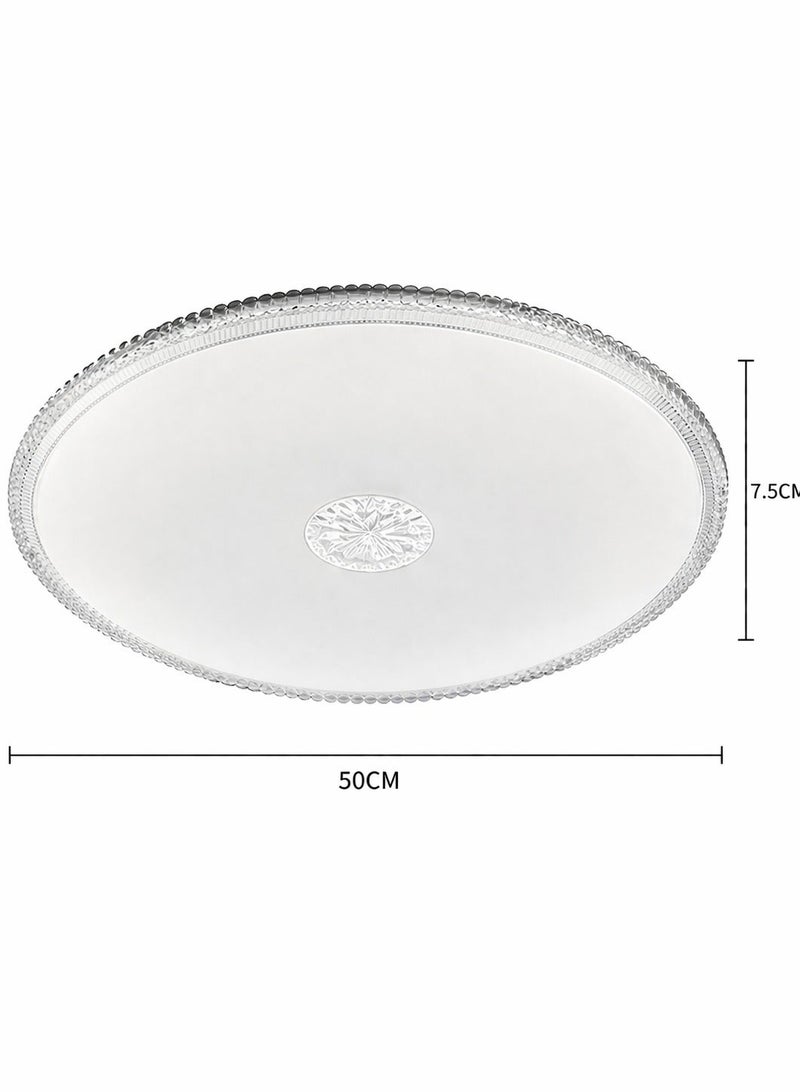 AL THURAYAT Modern LED Ceiling Light 3 Color Changing (Warm/Neutral/Cool) for Bedroom and Living Room - Image 4