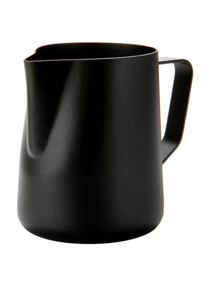 Stainless Steel Milk Frothing Pitcher Black 600ml  - Image 1