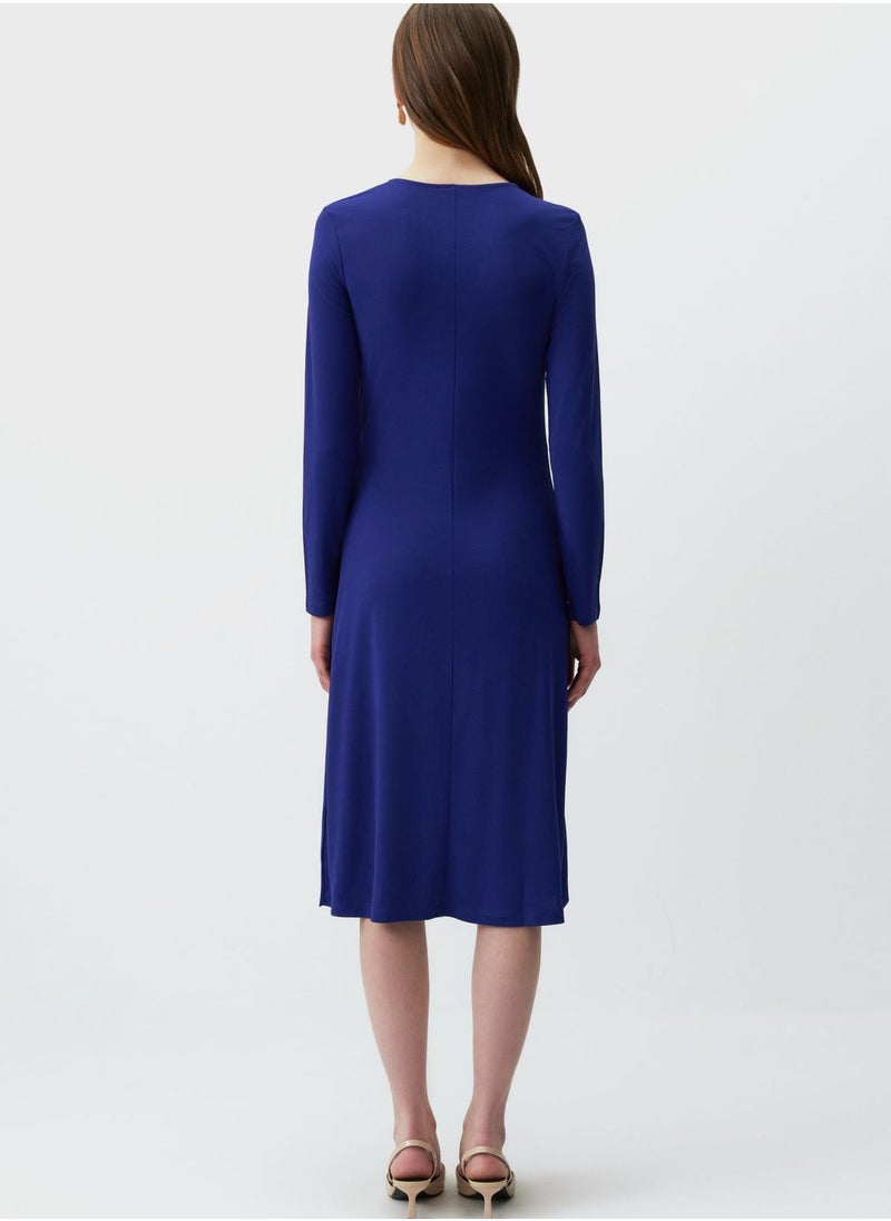 Jimmy Key Gathered Knit Dress  - Image 2
