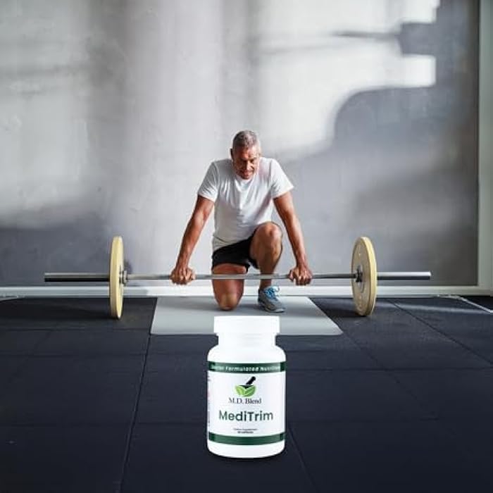 M.D. Blend M.D. MediTrim - Expert Formulated Supplement Energy, Satiety, & Physique Goals - Smooth System Balance - Green Coffee Bean, Green Tea, Apple Cider Vinegar, Hibiscus - 90 Capsules - Image 3