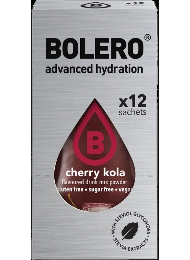 بوليرو منكهات الماء بوليرو - نكهة كولا الكرز (12*3 جرام) - Image 1