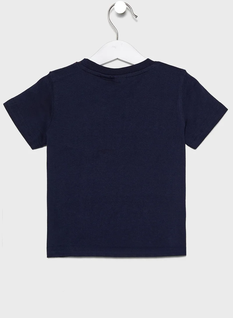 JoJo Maman Bebe Infant Sloth T-Shirt