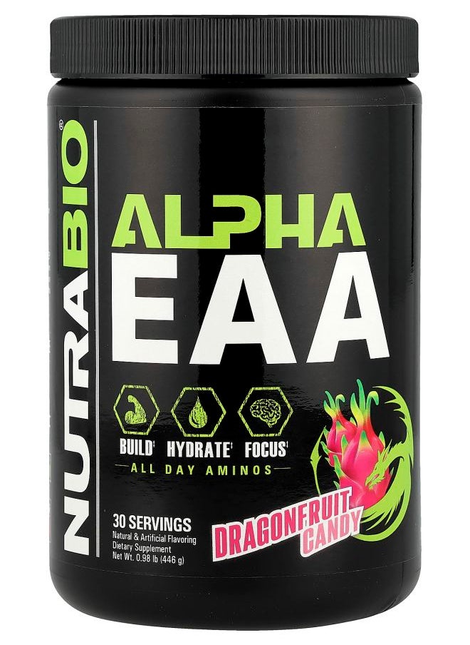 NutraBio Alpha EAA Dragonfruit Candy 0.98 lb (446 g) 