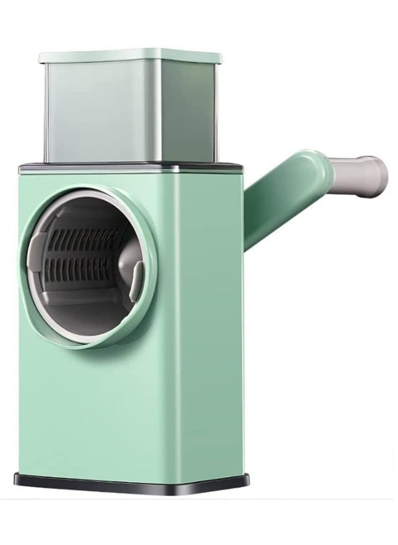 Raxoom Vege-cutter1x20 Multifunctional Vegetable Grater Fruit Vegetable Slicer Easy Clean 4 in 1 Adjustable Handheld Vegetable Slicer Spiral Drum Slicer Assorted - Image 1