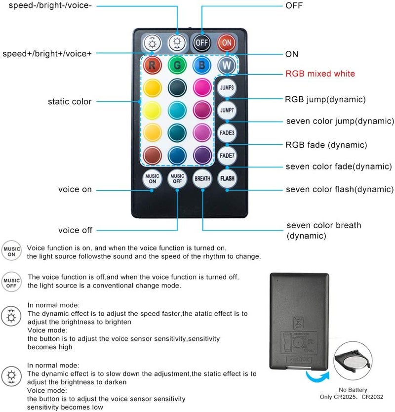 Amki 6W RGBW Fiber Optic Curtain Light Kit, Bluetooth Waterfall Curtain Light for Window Kid Children Sensory Room Home Decoration with Flash Point Fiber Optic Cables 200strands 0.03in/0.75mm 6.5ft/2m - Image 4