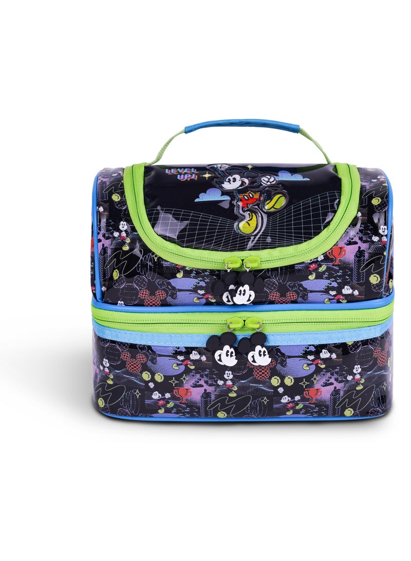 Disney Mickey Mouse Level-Up Lunch Bag 2 Compartment - Image 1