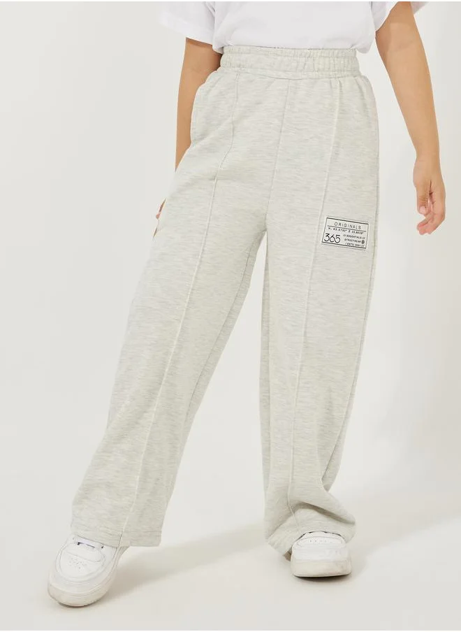 Styli Patch Detail Relaxed Fit Joggers