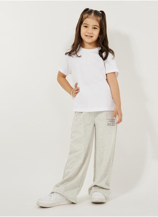 Styli - Patch Detail Relaxed Fit Joggers - Image 1