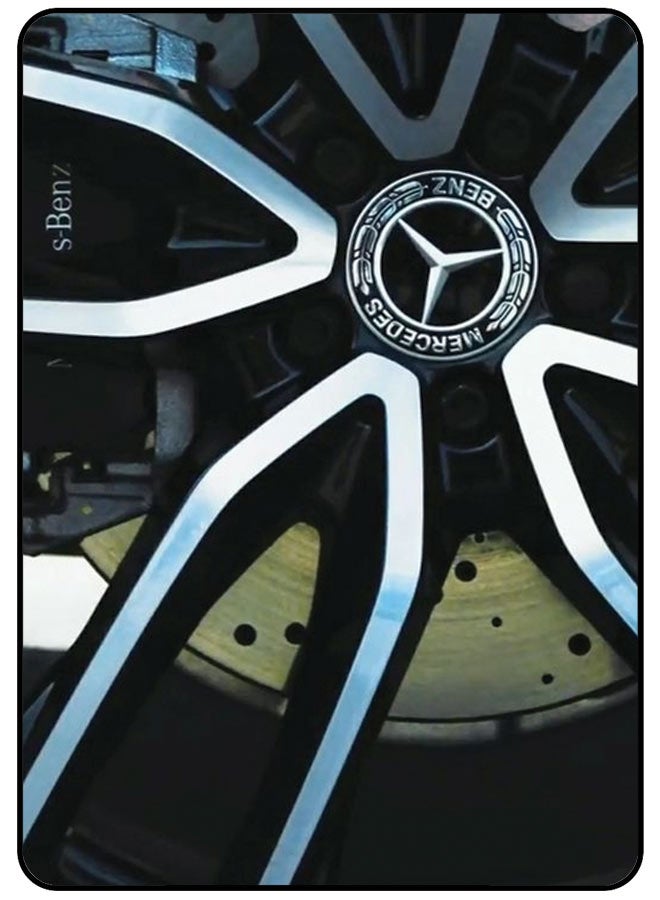 EYE CATCH Protective Case Cover For Samsung Galaxy Tab A9 Mercedes Wheel  - Image 1