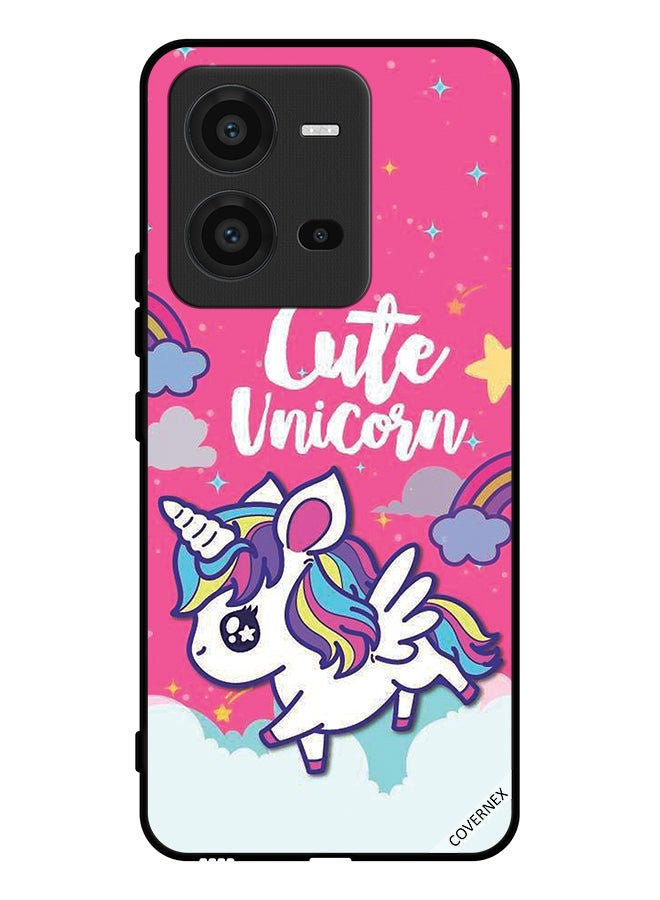 Covernex Protective Case Cover For vivo V25 Cute Unicorn - Image 1