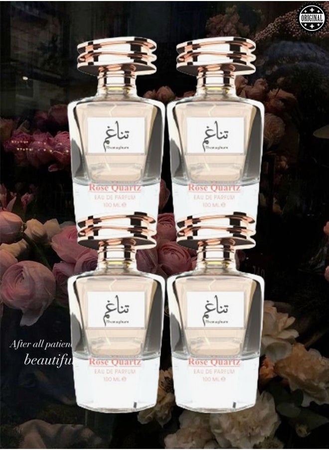 QUARTZ 4 Pieces Faan Thanaghum Rose Quartz 100ML  - Image 1