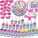 FUN KIDZ Unicorn Magic Grow Aqua Elves Kit FunKidz Magical Water Elf Toys for Kids with 25 Colors Gel 16 Unicorn Molds to Make Over 100 Water Pets Crafts for Girls Boys Ages 3 - Image 3