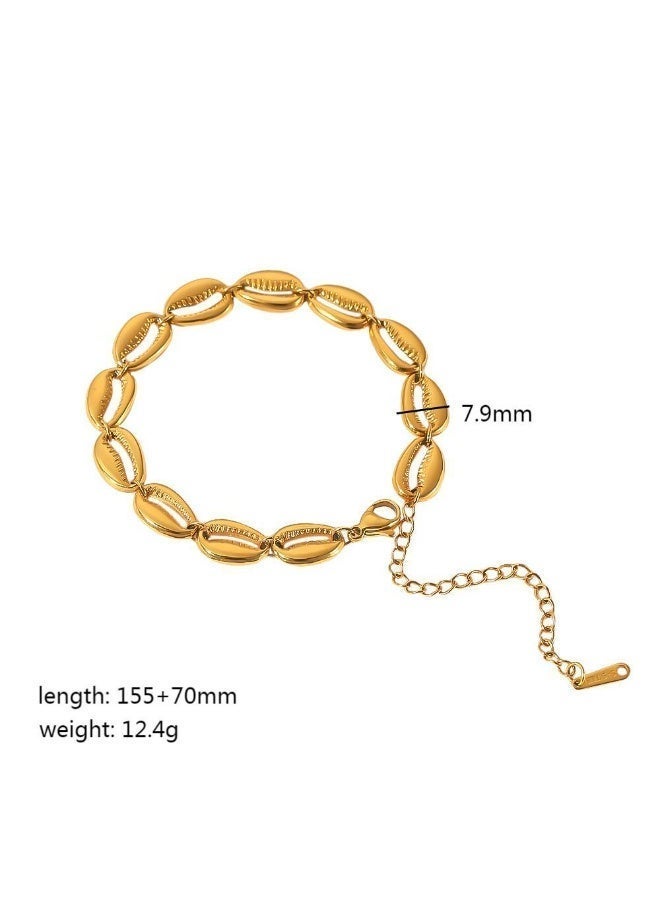 AMETOER Trendy Shell Element Jewelry Set | Personalized High-End Fashion Accessories for Women - Image 5