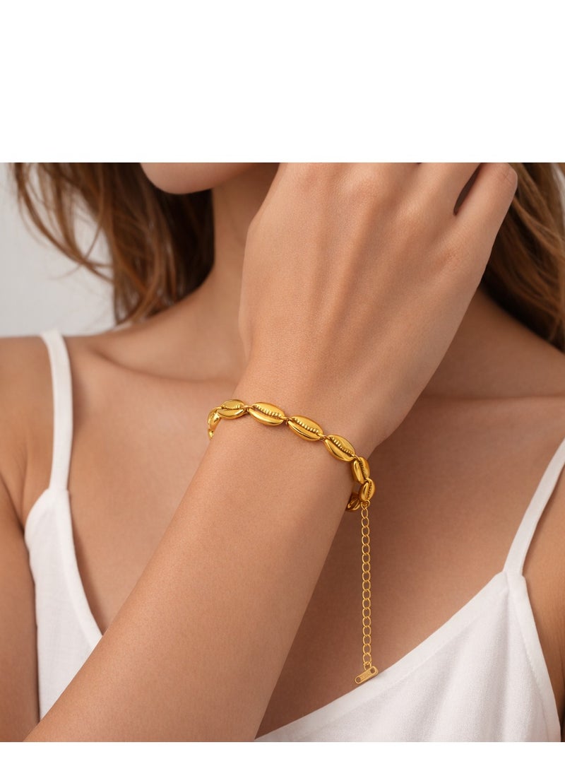 AMETOER Trendy Shell Element Jewelry Set | Personalized High-End Fashion Accessories for Women - Image 2