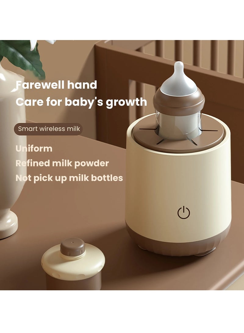 Baby Bottle Smart Milk Shaker 360 Degree Bidirectional Rotation 3 Speed Mode Rechargeable Shaker Bottle 50mm-82mm Diameter for Breastmilk Or Formula Milk  - Image 3