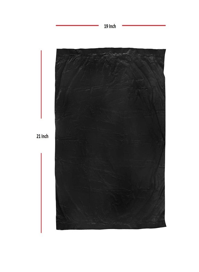 PAYABLE (Pack Of 4) Biodegradable Garbage Bags 19 X 21 Inches Dustbin Bag/Trash Bag Dustbin Plastic Cover Bag - Black Color For Home & Kitchen (120 Bags) - Image 5