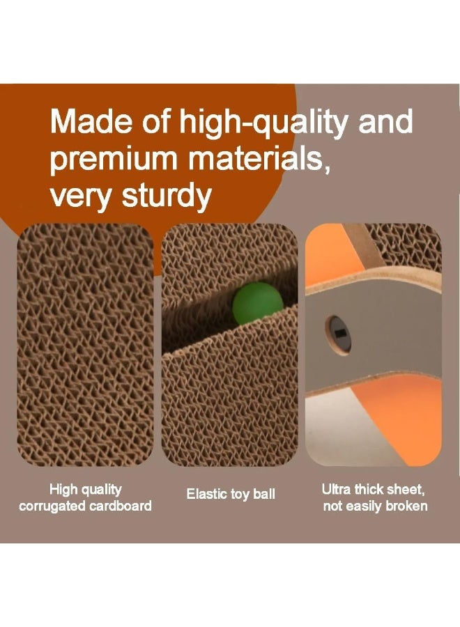 NeoStyle Cat Scratch Board, Cat Sofa Scratcher, Cat Scratchers for Indoor Cats (Beach chair small 55.5 * 24.8 * 19.7cm) - Image 4