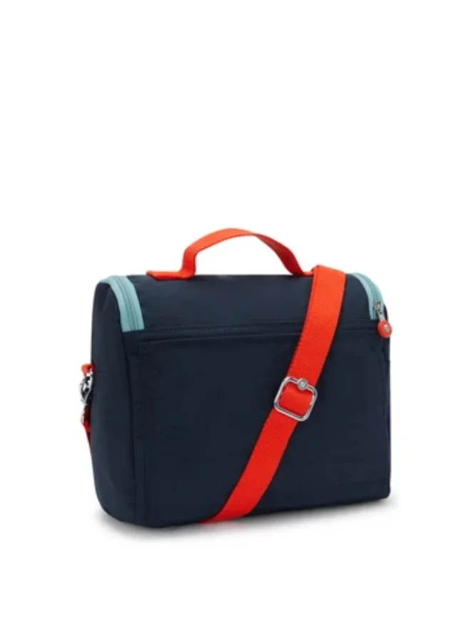 كيبلينغ Kipling New Kichirou Large Insulated Lunch Bag 6L with Trolley Sleeve, Bottle Holder, Adjustable Shoulder Strap and Carry Handle, Unisex Lunchbox, Cosmo Blue C