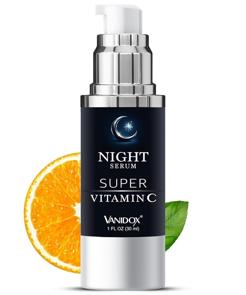 Super C Serum for Women Over 70, All-In-One Formula, Made in USA, Hydrates, Firms, Lifts, and Targets Wrinkles, Age Spots, and Fine Lines, Vitamin C Serum (1fl oz)