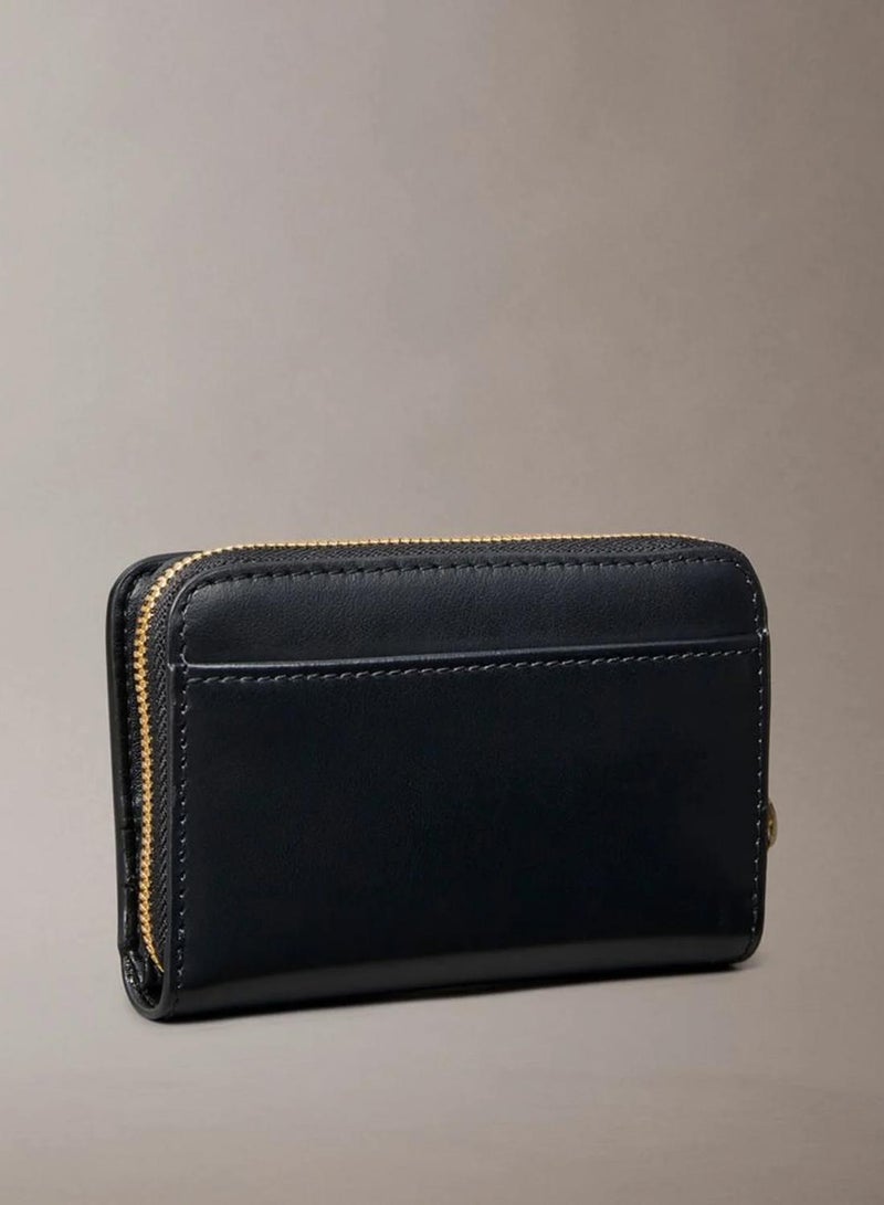 CALVIN KLEIN Leather Medium Zip Wallet - Image 2