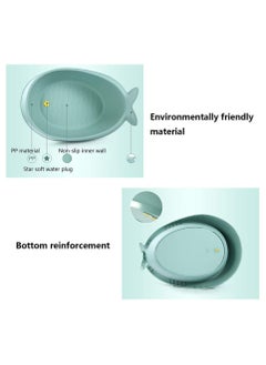 BLOOMING TIME Baby Bath Tub with Adjustable Mesh Support Net - Non-Slip Bathing Basin for 0-6 Years  - Image 4
