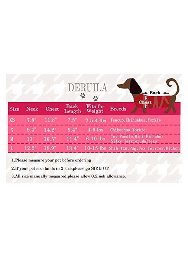 Petsary Dog Shirts Cat Shirts Dog Clothes "I love my Daddy" Clothes Dog Costume Cute Heart sequins design for Small and Medium Dogs and Cats Black - Image 4