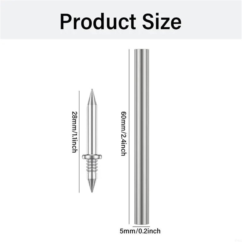 Seamless Double Head Nail 200Pcs Skirting Board Set with Hand Sleeve Tool for Solid Wood Baseboards - Image 3