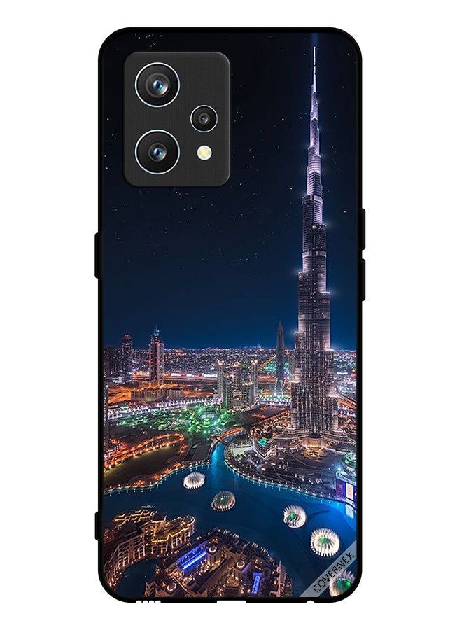 Covernex Protective Case Cover For Realme 9 Pro Plus Night View Of Downtown - Image 1