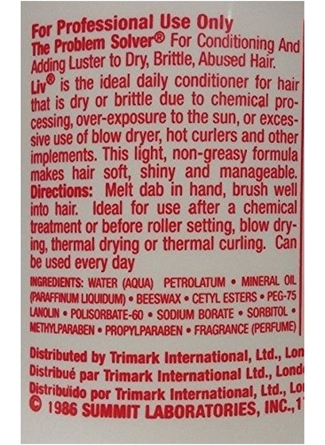 T] Liv Creme Hairdressing And Conditioner 15 Oz 425 G - pzsku/Z93344405AA142733CC03Z/45/_/1696662302/f30f7ccf-1145-40a4-97e5-e6401cde0216