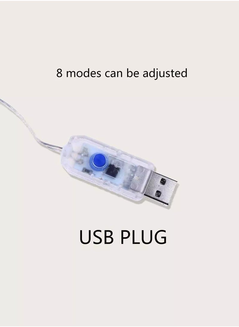 Generic 3pcs Curtain Light With 200pcs Bulb  - Image 3