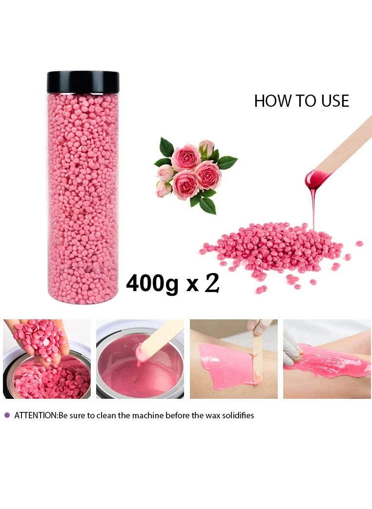Konsung Beauty - Pack Of 2×400grams Hair Removal Hot Wax Beans - Image 1