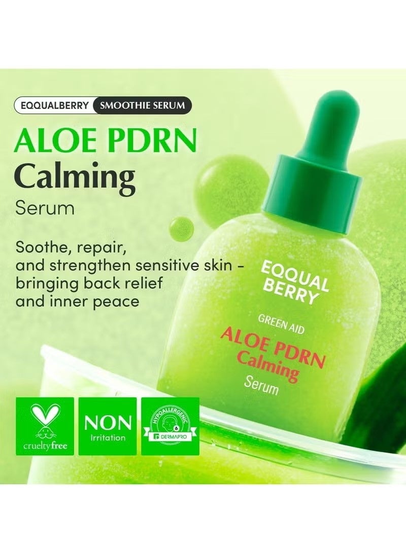 eqqualberry Calming Smoothie Serum 30ml – Soothing, Hydrating & Skin Repair Serum for All Skin Types - Image 2