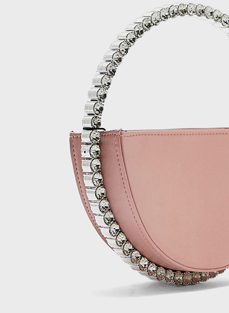 خزانة شنطة كلاتش ساتان - Image 3