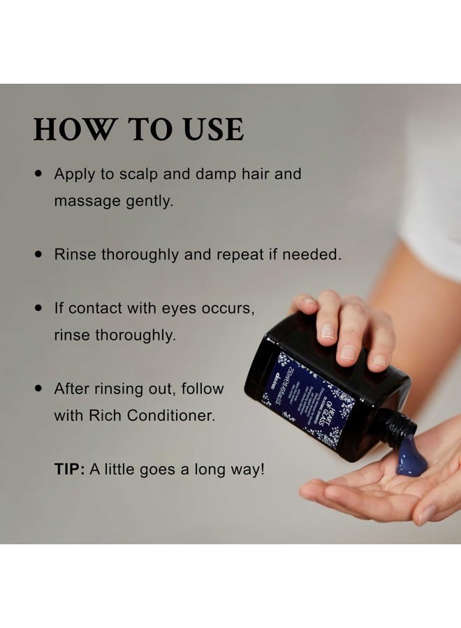 Davines Heart of Glass Silkening Shampoo for Blonde Care, 8.45 fl. oz. (Pack of 1), Black - Image 3