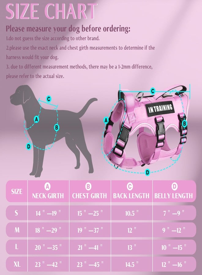 WINSEE Escape Proof Dog Harness with Double Handle+4 Removable Patches - Image 5