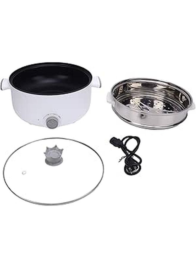 3 6 لتر قدر كهربائي متعدد الوظائف مع سلة بخار من الفولاذ المقاوم للصدأ غير لاصق سهل التنظيف - Image 1