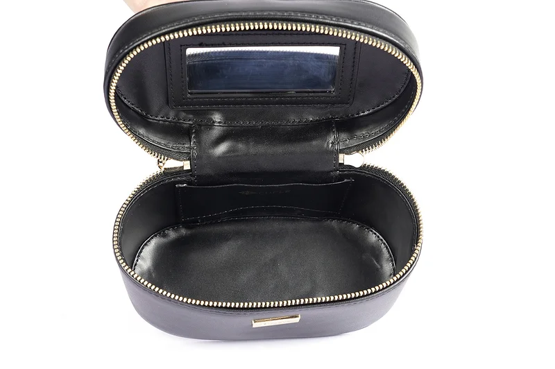 كابلي حقيبة يد جلد صناعي مستطيلة