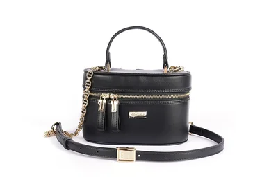 Cuple Rectangular shape faux leather handbag