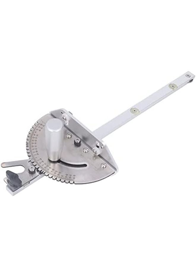 Adjustable Angle Aluminum Alloy Table Saw Miter Gauge with Clear Scale for Woodworking - Image 4