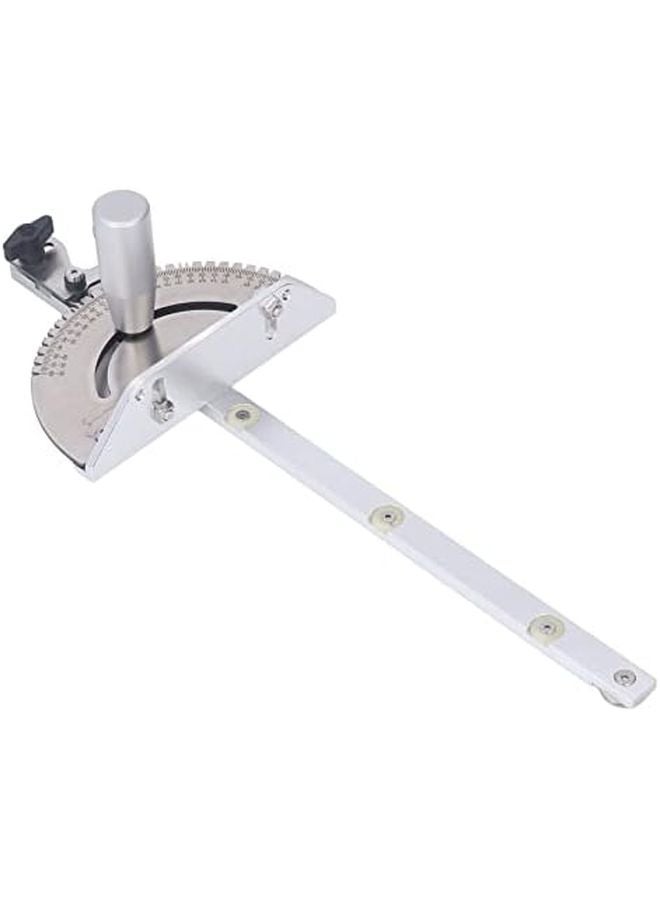 Adjustable Angle Aluminum Alloy Table Saw Miter Gauge with Clear Scale for Woodworking - Image 5