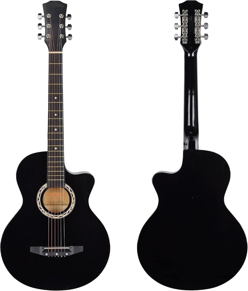 MegArya Acoustic Guitar For Kids, Adults and Beginners Size 38 Cutaway - Image 1